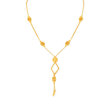 Plain Gold Yellow Fancy Chain