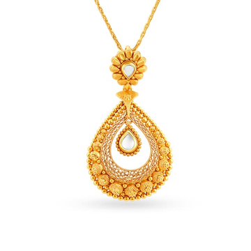 Gold Dazzling Design Pendants