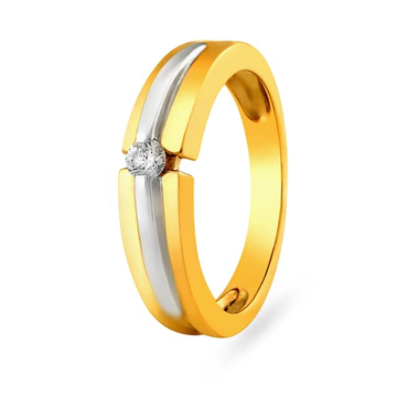 916 gold engagement design ring