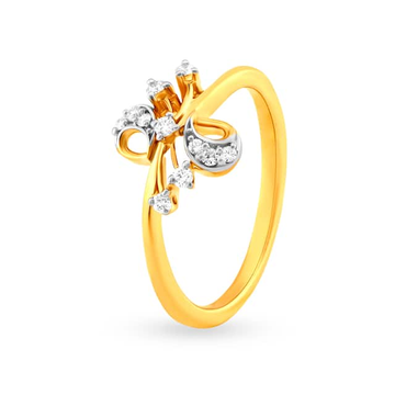 22k Gold Dazzling Ring