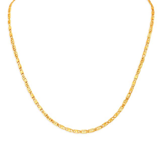 Gold Plain Classic Design Chain