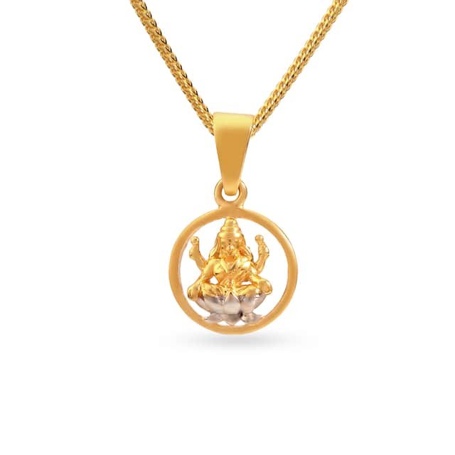 Gold light weight Design Pendants