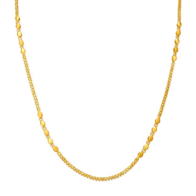 Gold plain chain on sale models