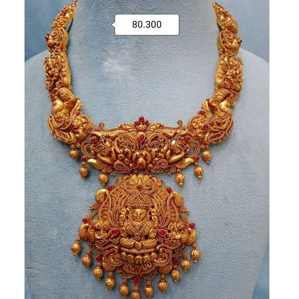 916 gold fine traditional necklace