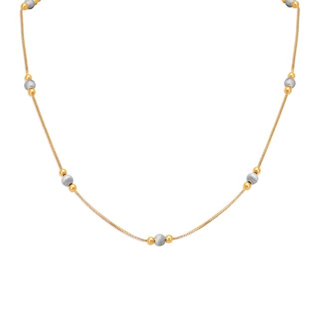 Gold Plain Handmade Design Chain